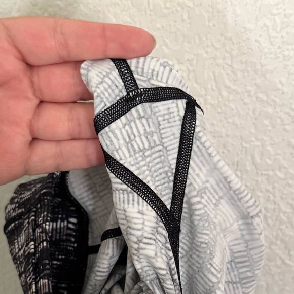 Lululemon Fast and Free High Rise Tight 25" Ankle Leggings Lino Slide Alpine 6 - Picture 10 of 10